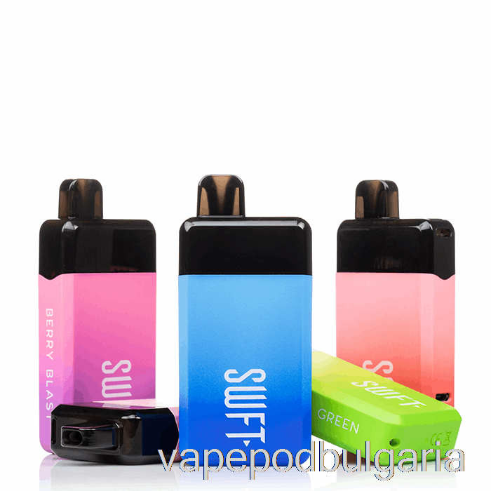 Vape 10000 Дръпки Swft Mod 5000 Disposable Blueberry Ice